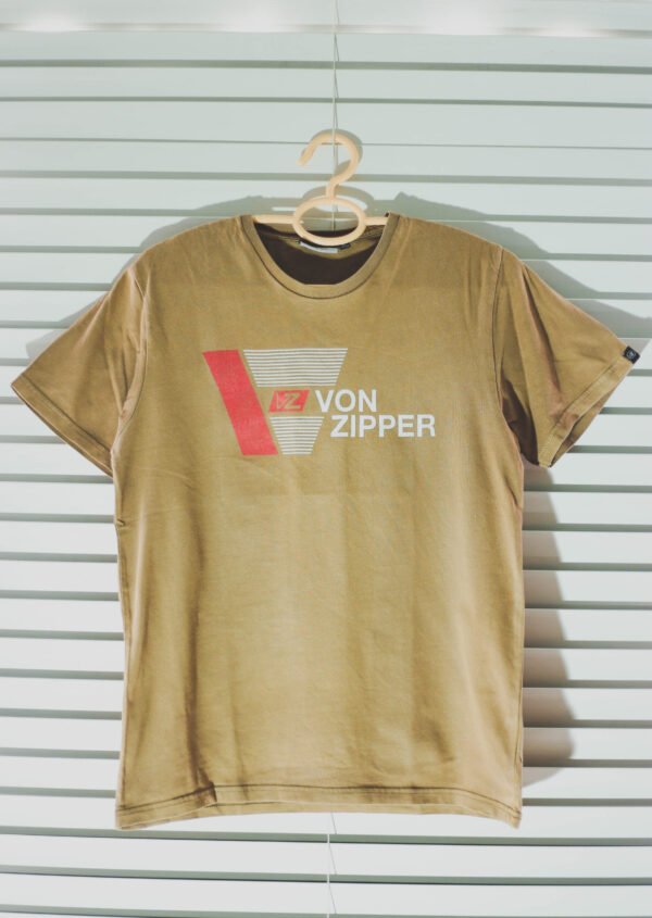 Vonzipper - Light Brown T-Shirt | X-Large