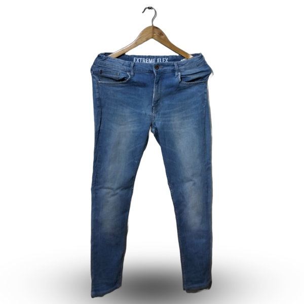 H&M Extreme Flex Skinny Ice Blue Jeans | Widht 28 | Lenght 38