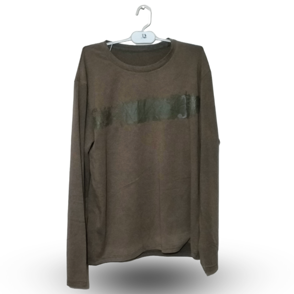 Lunda.Pk Tobacco Green Full Sleeves | Cotton | Large