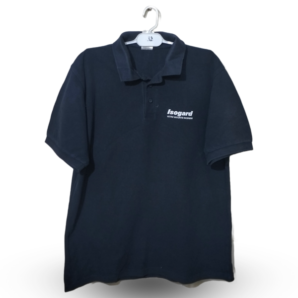 B&C Plain Dark Blue Polo Half Sleeves | P.K | Large