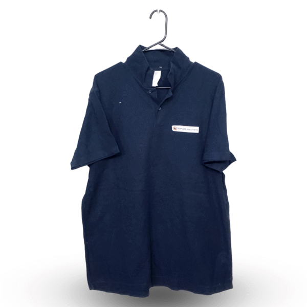 B&C Dark Blue Plain Polo Half Sleeves | Cotton | Extra Large