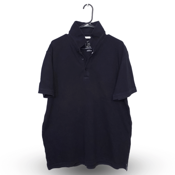Easy Black Plain Polo Half Sleeves | P.K | 3XL