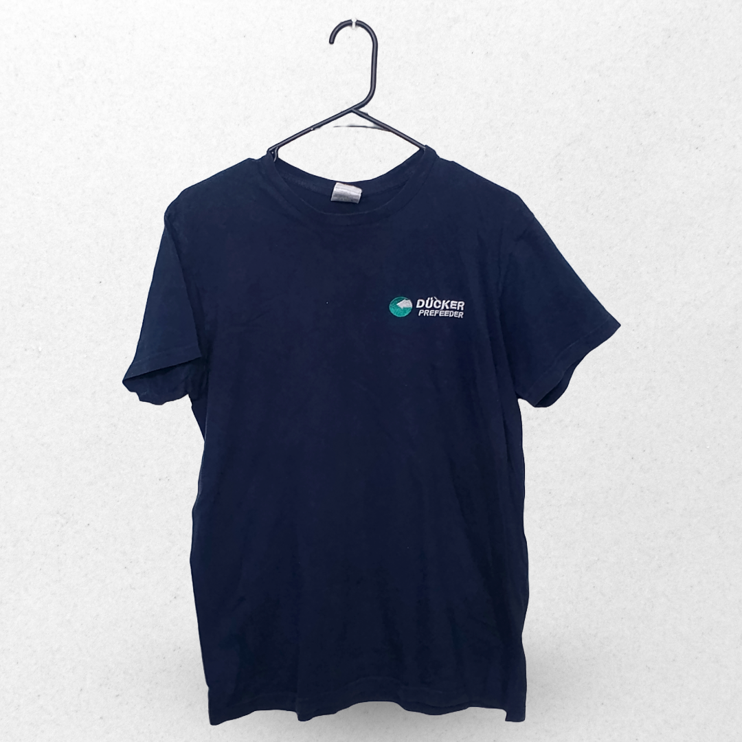 B&C Black plain Half Sleeves T Shirt | Cotton Jersey | Large