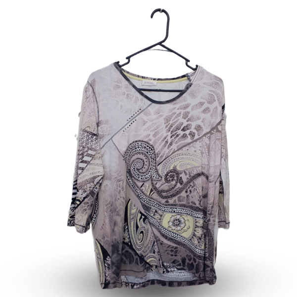 Bonita Artistic Printed Half Knee Sleeves | Satan Jersey | Extra Large