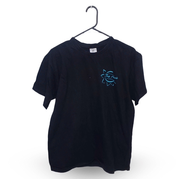 B&C Collection Black Half Sleeves T Shirt | Cotton Jersey | Large
