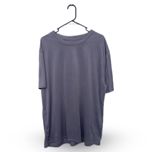 Lunda.Pk Grey Plain Half Sleeves Stretchible T Shirt | Lekra | Extra Large