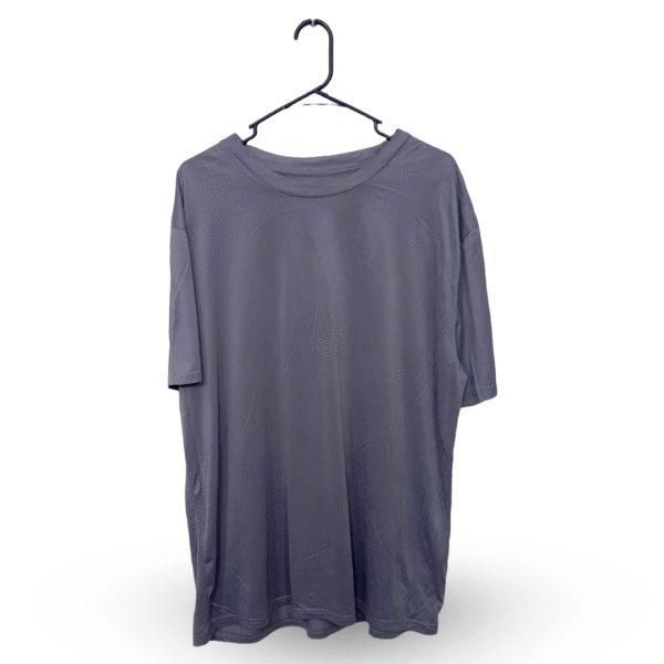 Lunda.Pk Grey Plain Half Sleeves Stretchible T Shirt | Lekra | Extra Large