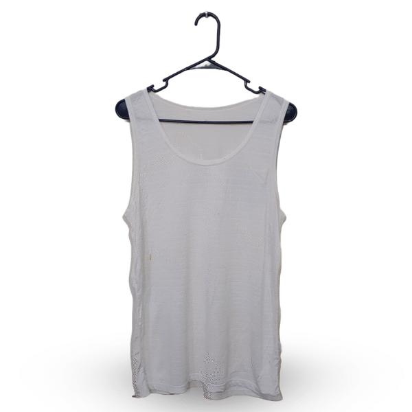 Lunda.Pk Light Fabric White Sando | Light Fabric | Medium