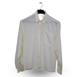 Lunda.Pk Off White Full Sleeves | Collar 15 | Chest Size 40