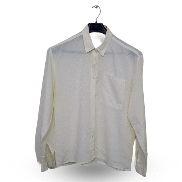 Lunda.Pk Off White Full Sleeves | Collar 15 | Chest Size 40