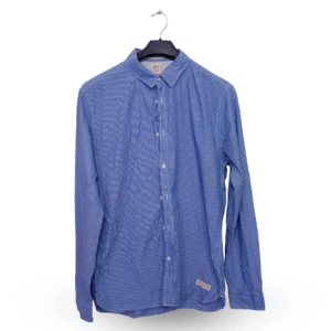 Scotch Blue Lining Plain Full Sleeves | Collar Size 16 | Chest Size 40