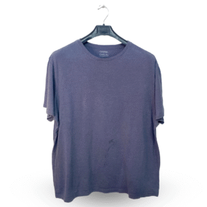 George Casual Dark Grey Plain Half Sleeves T Shirt | Cotton Jersey | 2XL