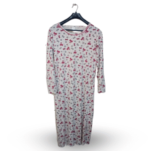 Lunda.Pk Long Sleeves Ballet Nightgown | Cotton Jersey | Large