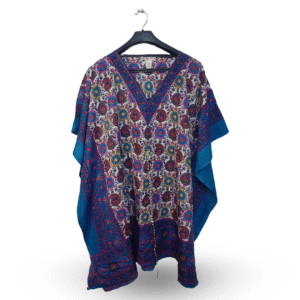 Cute Options Wide Sleeves Floral Pattern Kaftan Dress | Jorjat | Free Size