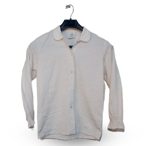 Lunda.Pk Cream Button Down Shirt | Cotton Jersey |