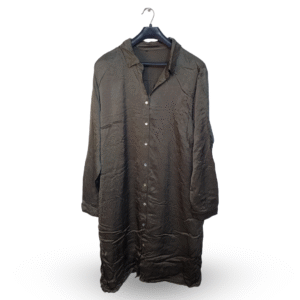 Lunda.Pk Long Linen Shirt Dress | Silk | 2XL