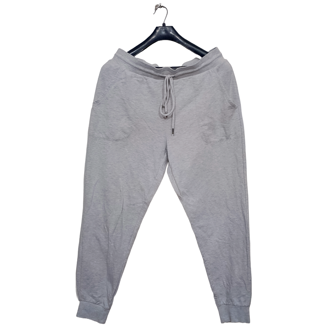 Stars Above Ash White 2 pocket Bottom Rib Trouser | Cotton Jersey