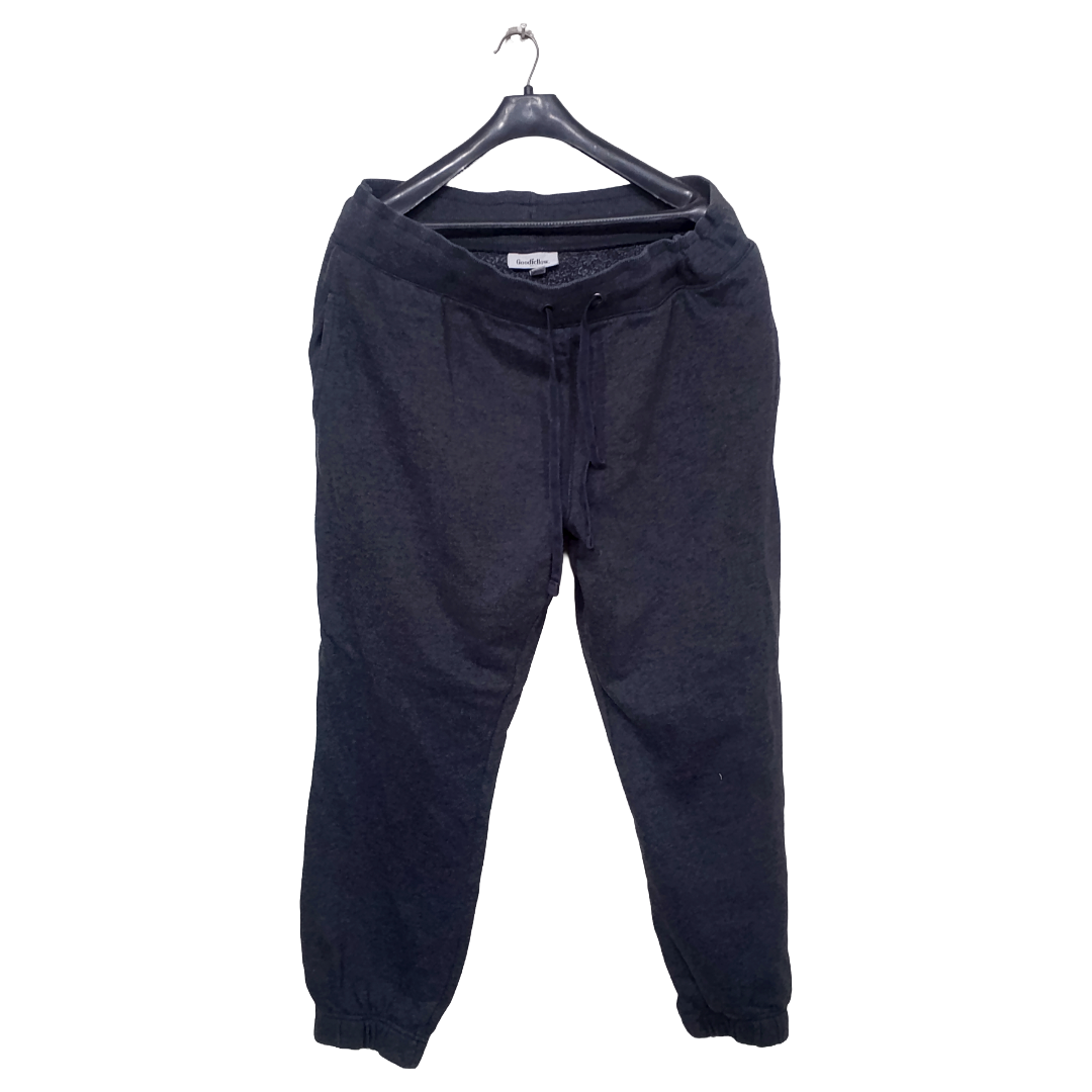 Good Fellow Charcoal Grey 3 Pockets Elastic Bottom Trouser | Sweet Cotton Jersey
