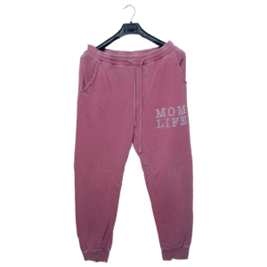 Independent Shinny Pink 3 Pockets Rib Bottom Trouser | Sweet Cotton Jersey