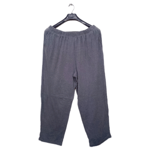 Romans Grey 2 Pockets Bell Bottom Trouser | Cotton Jersey