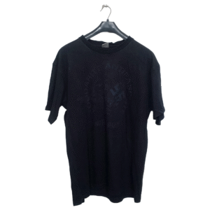 B&C Black Faded Print Half Sleeves T Shirt | Cotton Jersey | Extra Large