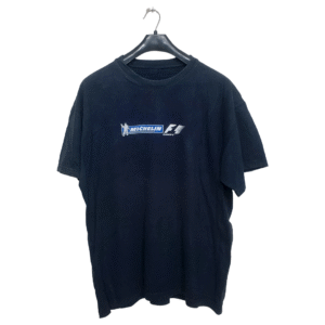 F1 Formula Dark Blue Faded Half Sleeves T Shirt | Cotton Jersey | Extra Large