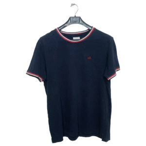 Tibet Navy Blue Plain Half Sleeves T Shirt | Cotton Jersey | Extra Large