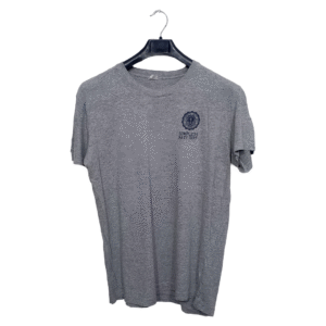 Complices Grey Plain Half Sleeves T Shirt | Cotton Jersey | Large