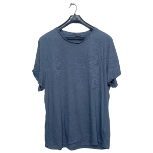 Asos Blue Plain Half Sleeves T Shirt | Cotton Jersey | Large