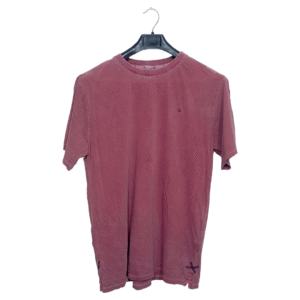 John Berri Pink Sued Shade Half Sleeves T Shirt | Cotton Jersey | Large