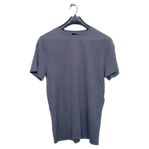 H&M Silver Grey Faded Plain Half Sleeves T Shirt | Cotton Jersey | Medium