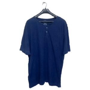 The Tee Dark Blue Round Neck Plain Half Sleeves T Shirt | Cotton Jersey | 2XL