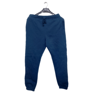 Pacsun Plain Sweet Blue 3 pocket Elastic Bottom Trouser | Fleece Fabric