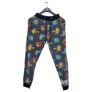 Pokemon Printed 2 Pockets Rib Bottom Trouser | Cotton Jersey .