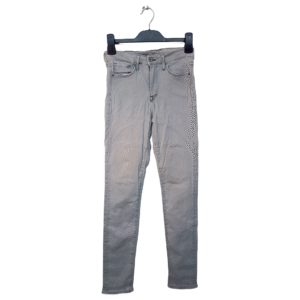 Shaping & Denim Regular Skinny Ash Grey Ladies Jeans | Denim Fabric
