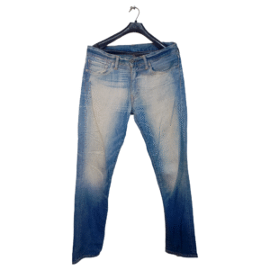 Levis Straight Blue Jeans | Denim Fabric