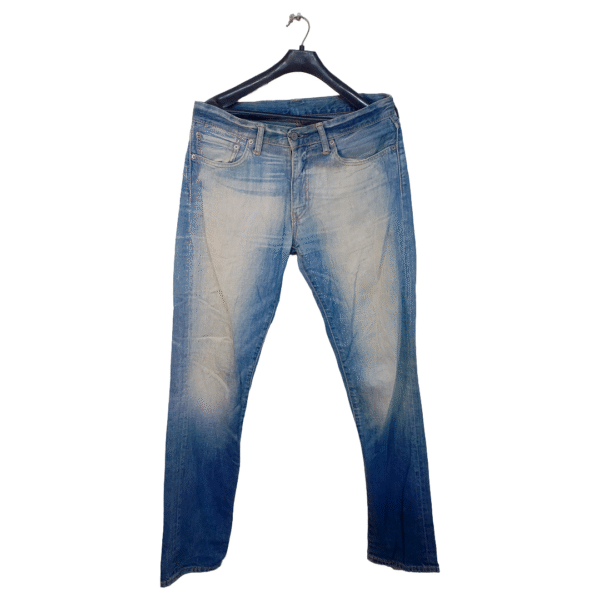 Levis Straight Blue Jeans | Denim Fabric