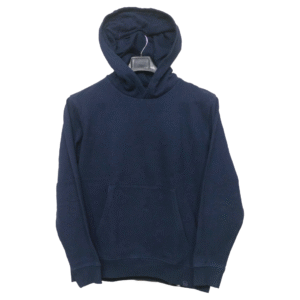 Cool Club Plain Navy Blue Kangaroo Pocket Hoodie | Sweat Jersey