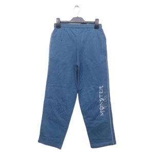 Monster Energy Royal Blue Printed 2 Pockets Straight Bottom Trouser | Fleece Fabric