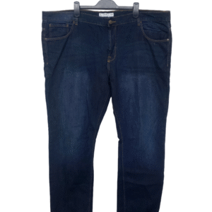 kiabi Dark Blue Regular Fit Jeans | Denim Fabric