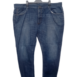 Denim Co Blue 4 Pockets Straight Jeans | Denim Fabric