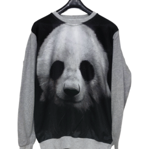 Lunda.Pk Grey & Black Printed Full Sweatshirt | Sweet Jersey