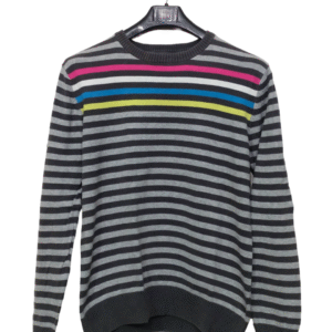 Gateman Multi Color Lining Full Sleeves Sweatshirt | Sweet Jersey