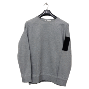 H&M Grey Plain Full Sleeves Sweatshirt | Cotton Jersey