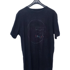 Billabong Faded Black Printed Half Sleeves T Shirt | Cotton Jersey