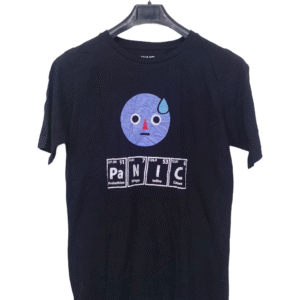 Khaadi Black Printed Half Sleeves T Shirt | Cotton Jersey