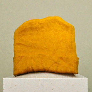 Lunda.Pk Yellow Beanie | Woolen Fabric