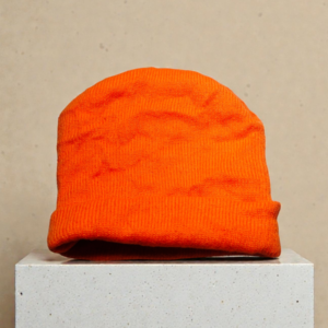 Lunda.PK Orange Beanie | Woolen Fabric