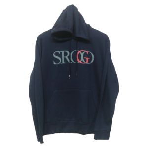Sinsay Dark Blue Kangaroo Pocket Hoodie | Sweat Jersey