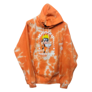 Ramen Cartoon Printed Kangaroo Pocket Hoodie | Fleece Fabric